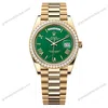 Super Clone Rolex Day-Date Green Dial 228348RBR-0040 40 mm