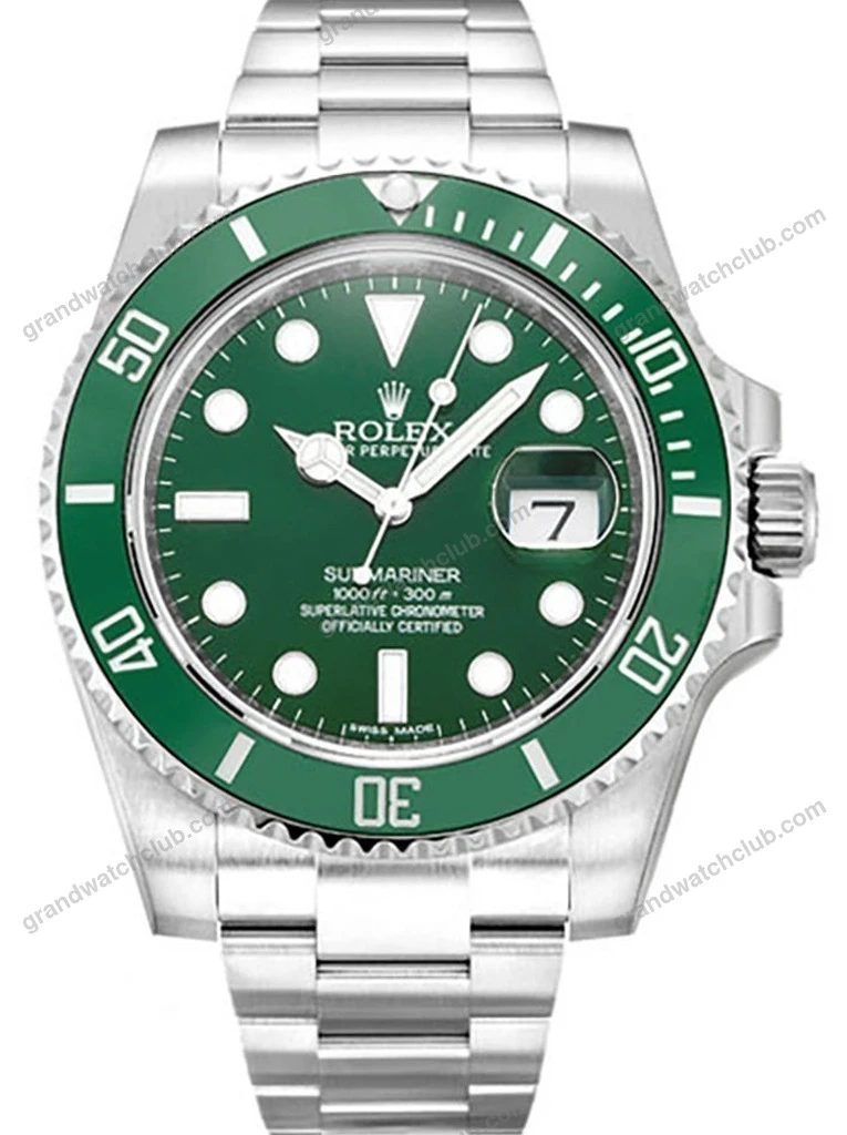 Super Clone Rolex Submariner Green Dial 116610LV “Hulk”
