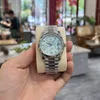 Super Clone Rolex Day-Date Ice Blue Dial 228236-0012 40 mm β dial close-up