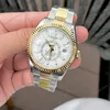 Super Clone Rolex Sky-Dweller Intense white Dial 336933 Oyster — bracelet detail