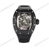 Super Clone Richard Mille RM 55 Richard Mille Manual Winding Bubba Watson 42mm Black