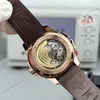 Super Clone Patek Philippe Aquanaut 5164R-001 Chocolate Embossed Arabic Aquanaut 40.8mm – — clasp and links