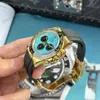 Super Clone Rolex Daytona 126518LN Turquoise Dial “Alcaraz” — clasp and links
