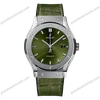 Super Clone Hublot Classic Fusion Titanium Green 542.NX.8970.LR 42mm