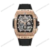 Super Clone Hublot Spirit Of Big Bang King Gold Ceramic 642.OM.0180.RX 42mm