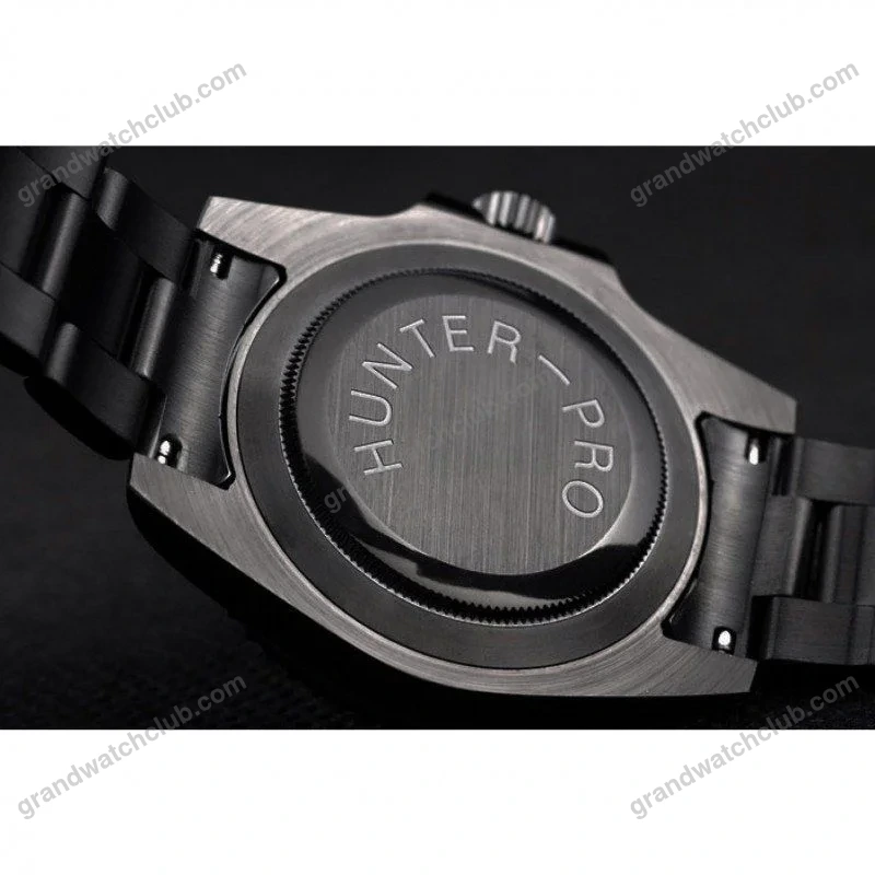 Super Clone Rolex GMT-Master II Black Dial REP016828 — movement / caseback view