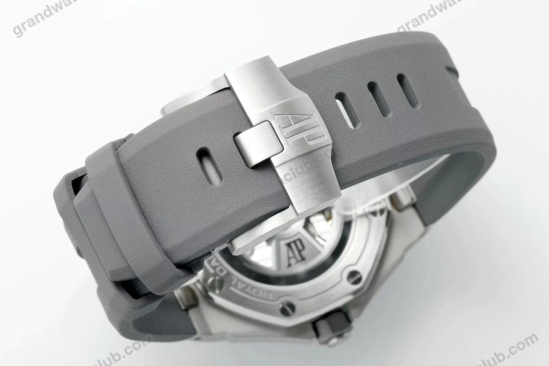 Super Clone Audemars Piguet Royal Oak Offshore Diver 15720ST 42mm Stainless Steel Grey Dial — view 9