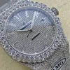 Super Clone Audemars Piguet Royal Oak 15400ST 41mm Full Moissanite Hongkong – Customize Diamod — view 9