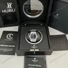 Super Clone Hublot Classic Fusion Diamonds Moissanite Pave 42mm Blue Dial – Customize Diamod — view 9