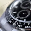 Super Clone Rolex Daytona Black Dial 126500LN “Godzilla” — movement / caseback view