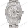 Super Clone Rolex Day-Date White Dial 1453950 37 mm