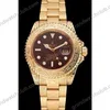 Super Clone Rolex Submariner Brown Dial 1454070 — dial close-up
