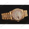 Super Clone Rolex Day-Date Gold Dial 1453960 37 mm — bracelet detail