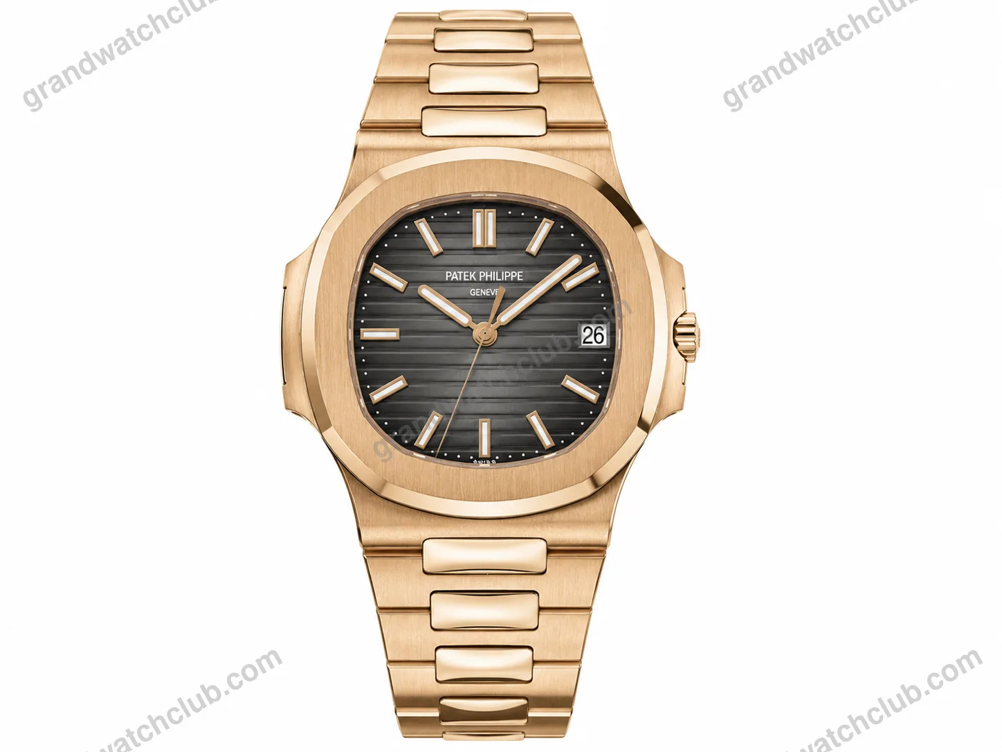 Super Clone Patek Philippe Nautilus 5711/1R-001 40mm Gray Dial Rose Gold V3 Update – Japanese Miyota