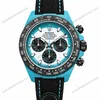 Super Clone Rolex Cosmograph Daytona DIW Turquoise Carbon Panda 116500LN – Swiss SuperClone