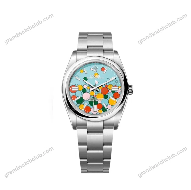 Super Clone Rolex Oyster Perpetual Turquoise Dial 126000 36 mm
