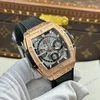 Super Clone Hublot Spirit Of Big Bang King Gold Ceramic 642.OM.0180.RX 42mm — bracelet detail
