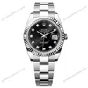Super Clone Rolex Datejust Black Diamond Dial 126334-0011 41 mm