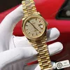 Super Clone Rolex Day-Date Diamond-Paved Dial 128238-0051 36 mm β dial close-up