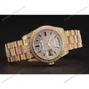 Super Clone Rolex Day-Date White Dial REP016822 36 mm — side profile