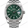 Super Clone Rolex Datejust Green Motif Dial 126334 Jubilee 41 mm – Swiss SuperClone