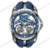 Super Clone Roger Dubuis Excalibur Double Tourbillon Cobalt RDDBEX1109 –