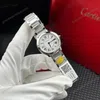 Super Clone Cartier 29mm Steel — dial close-up