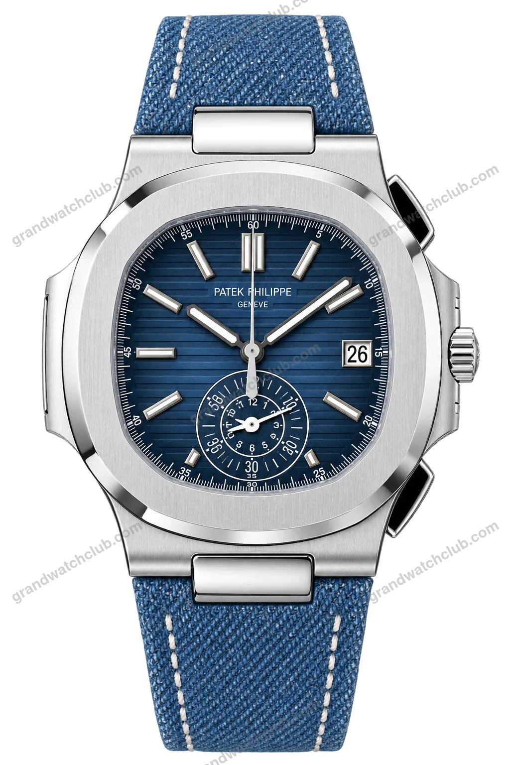 Super Clone Patek Philippe Nautilus 40mm Steel Bracelet Steel – Swiss SuperClone 5980.60G.001