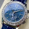 Super Clone Patek Philippe Complications 5961P-001 40mm Blue Dial Steel — view 9
