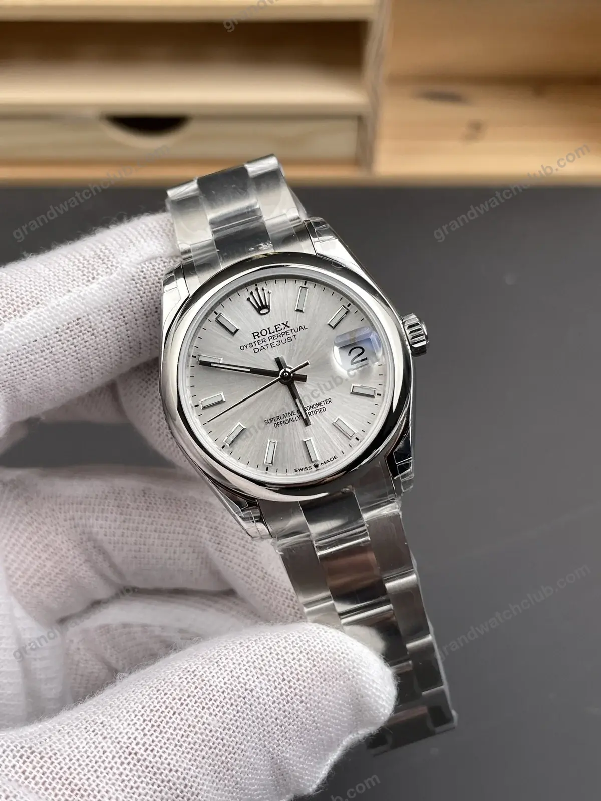 Super Clone Rolex Datejust Silver Dial 278240 Oyster 31 mm β Swiss SuperClone - photo 8