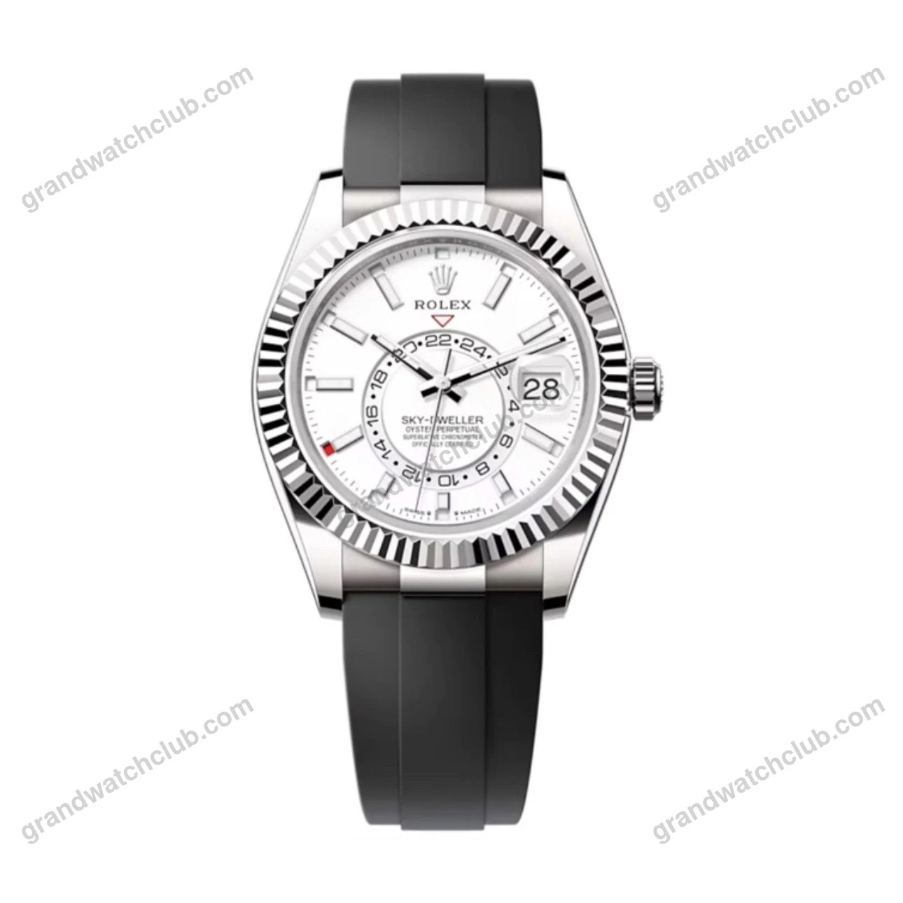 Super Clone Rolex Sky-Dweller Intense white Dial 336239