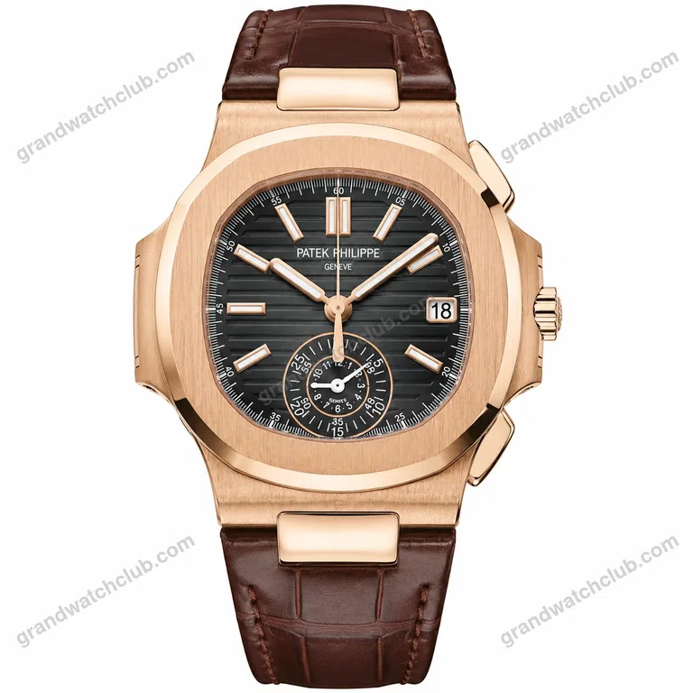 Super Clone Patek Philippe Nautilus Chronograph 5980/1AR-001 40.5mm Black Dial – Japanese Miyota