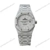 Super Clone Audemars Piguet Royal Oak 15400ST 41mm Full Moissanite Hongkong – Customize Diamod