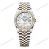 Super Clone Rolex Datejust Mother of Pearl Diamond Dial 126283RBR-0009 36 mm
