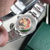 Super Clone Rolex Explorer Black Dial 224270 — on leather display