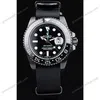 Super Clone Rolex GMT-Master II Black Dial REP016827 — dial close-up
