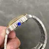 Super Clone Cartier Santos De Cartier CRW2SA0030 Demi Yellow Gold — clasp and links
