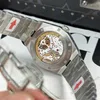 Super Clone Vacheron Constantin Steel β on leather display