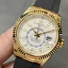 Super Clone Rolex Sky-Dweller White Dial 326238 — bracelet detail