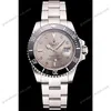 Super Clone Rolex Submariner Silver Dial PR16233S — dial close-up