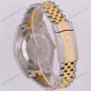 Super Clone Rolex Datejust Rhodium Dial 126333 “Wimbledon” Flutted/Jubilee 41 mm — side profile