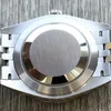 Super Clone Rolex Datejust Rhodium Dial 126334 “Wimbledon” Flutted/Jubilee 41 mm — movement / caseback view