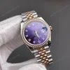 Super Clone Rolex Datejust Aubergine Diamond Dial 278381RBR Jubilee 31 mm – Swiss SuperClone - photo 3