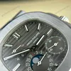 Super Clone Patek Philippe Nautilus 5712/1A – 001 Grey Dial V3 — side profile