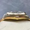 Super Clone Rolex Sky-Dweller Green Dial 336938 (Oyster) β on leather display