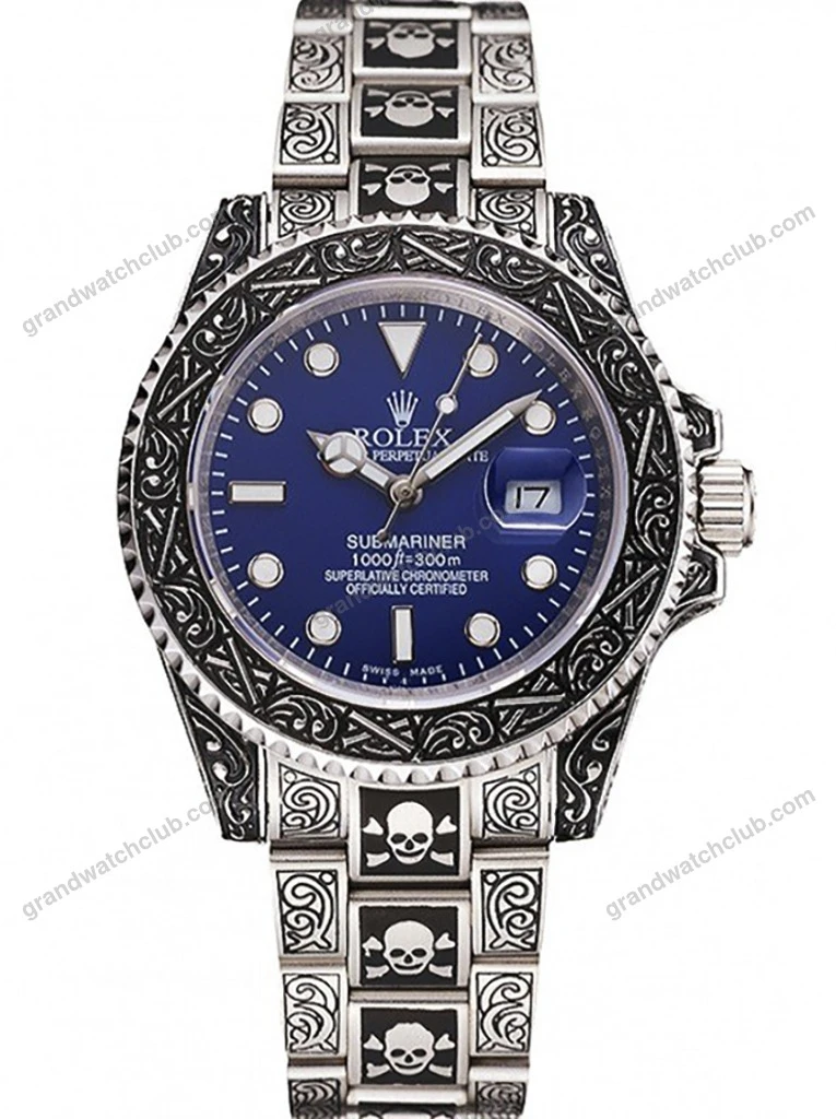 Super Clone Rolex Submariner Blue Dial 1454091