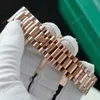 Super Clone Rolex Day-Date Diamond-Paved Dial 128345rbr-0042 36 mm — bracelet detail