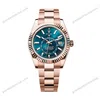 Super Clone Rolex Sky-Dweller Blue Dial 336935 (Oyster)