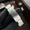 Super Clone Rolex Submariner Green Dial 116610LV “Hulk” — on leather display