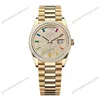 Super Clone Rolex Day-Date Diamond-Paved Dial 128398tbr-0012 36 mm